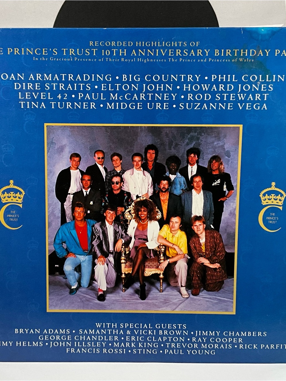 Prince's Trust 10th Anniversary Birthday Compilation LP (1987) SP-3906